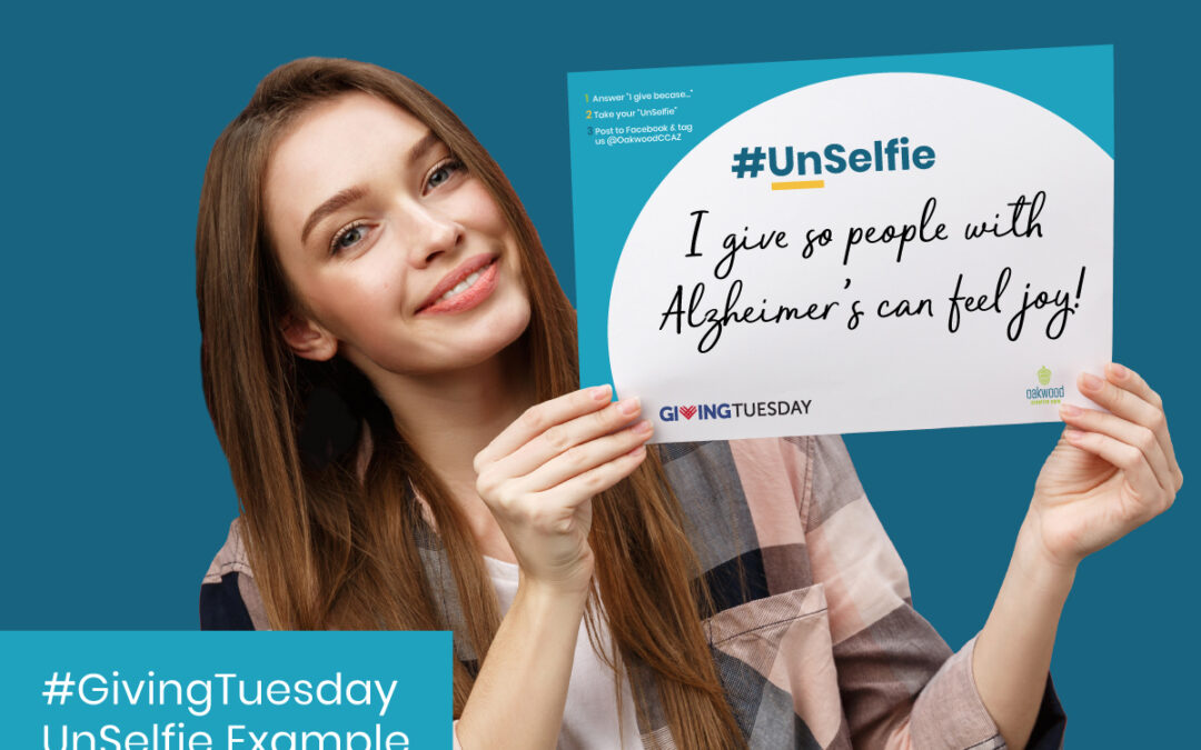 Take your #GivingTuesday UN-Selfie!