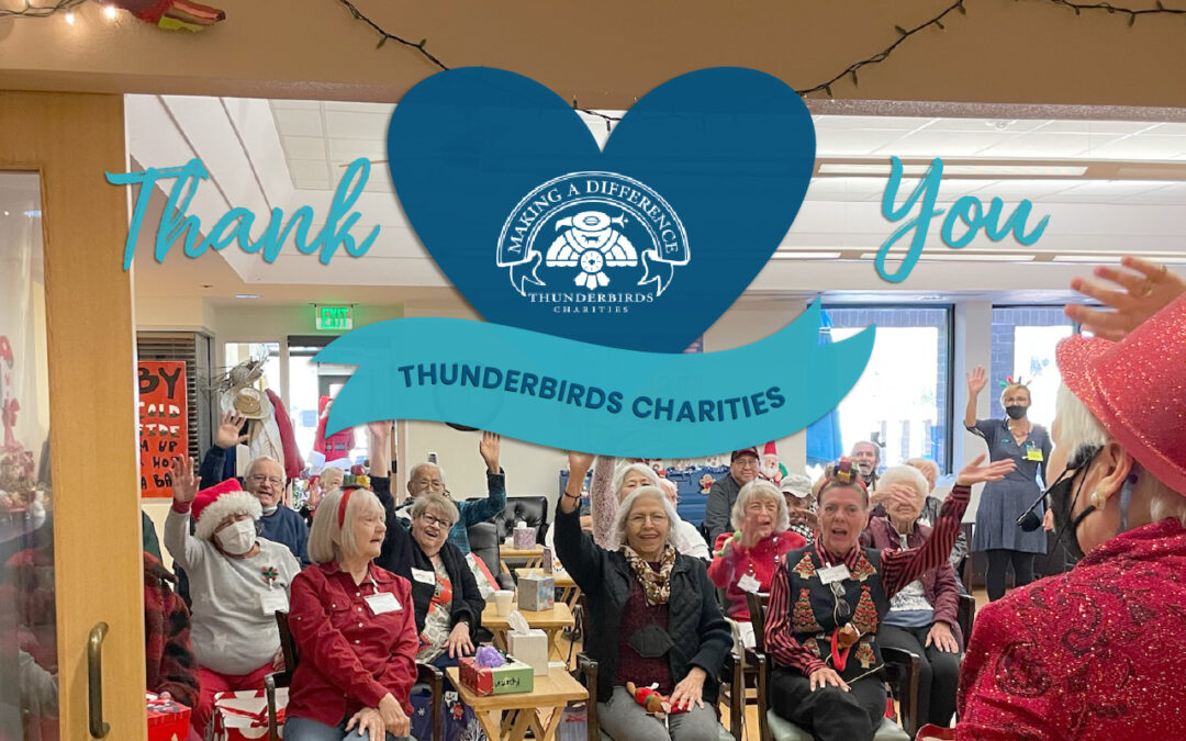 Thank You Thunderbirds Charities!