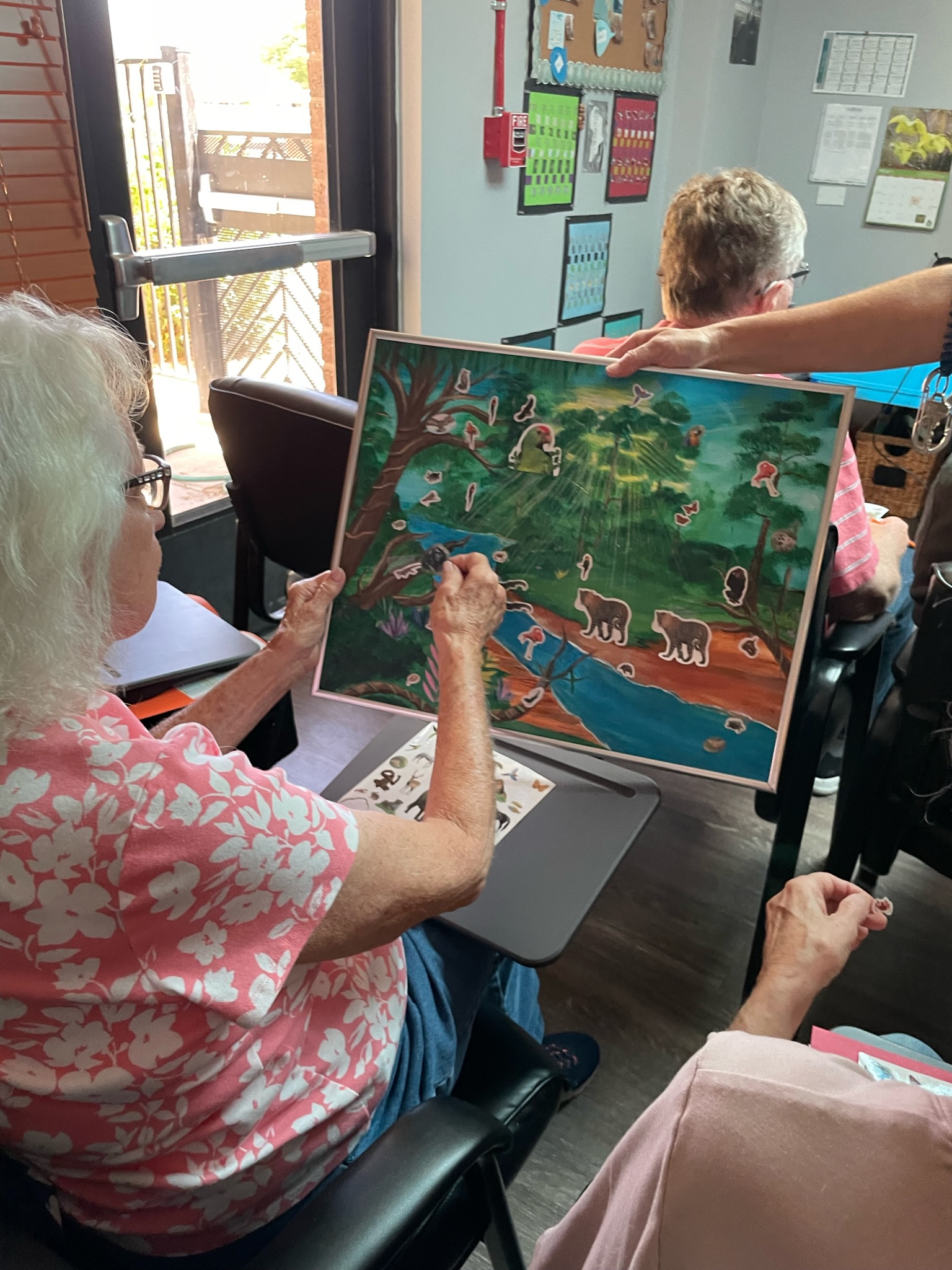 Oakwood's Cognitive Engagement Class For Seniors With Dementia