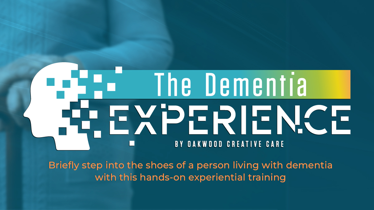 The Dementia Experience is a simulation of how it feels to live with dementia, provided by The Dementia Hub by Oakwood Creative Care in Mesa, Arizona. This experience is free and beneficial to families, caregivers, care partners, medical professionals, and first responders.