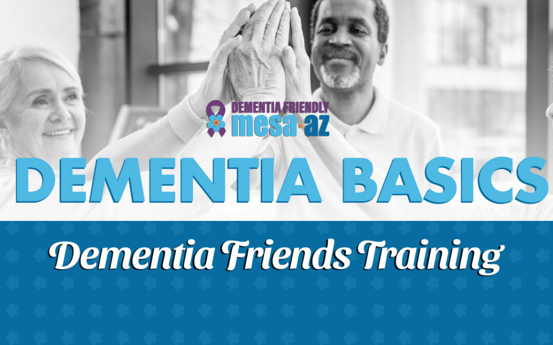 Dementia Basics Training via Zoom