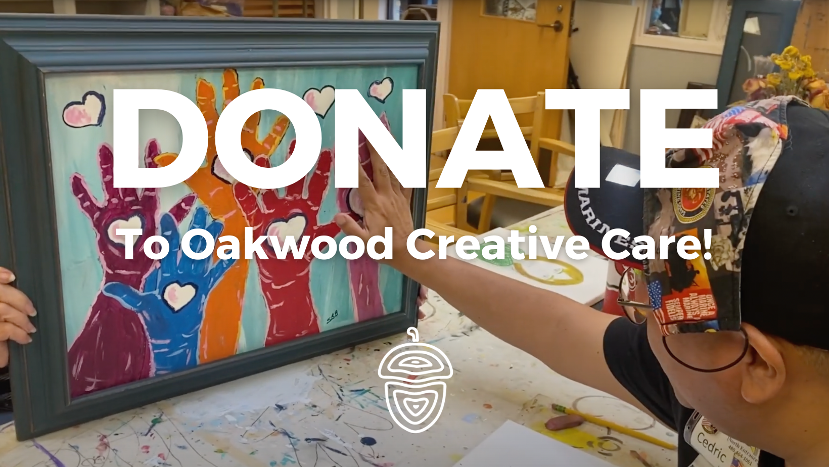 donate to oakwood creative care and support Arizona seniors and care partners