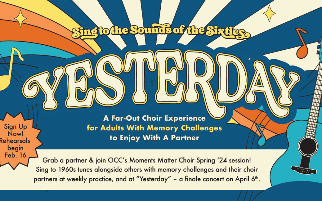 Featured image for Oakwood Creative Care's Moments Matter Choir's "Yesterday" concert performance featuring members with Alzheimer's, dementia, or memory impairment in Mesa and the East Valley Arizona.