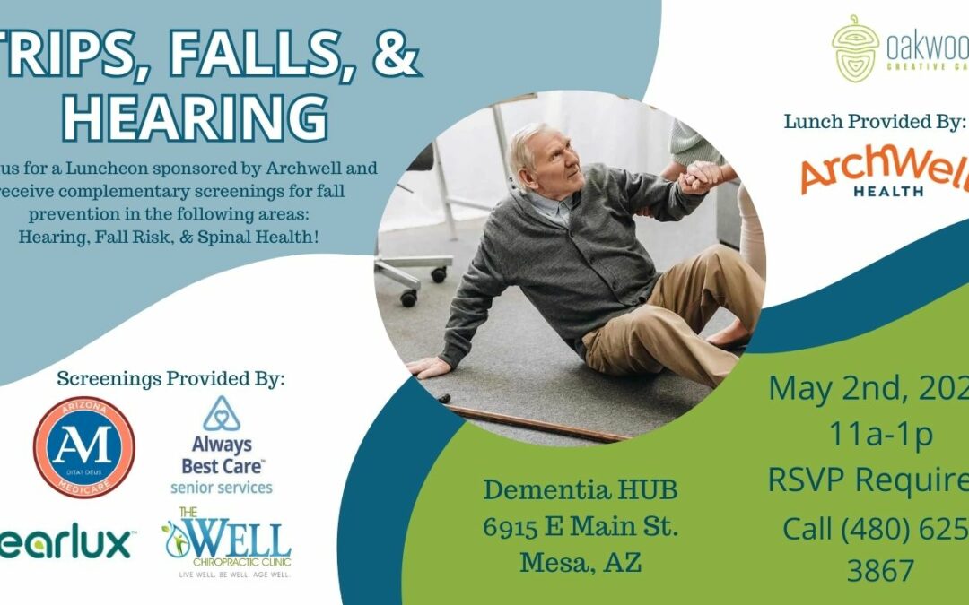Trips, Falls, And Hearing Lunch & Complementary Screenings