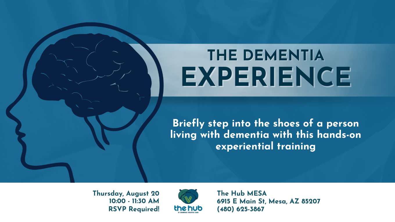 Dementia Experience FREE training at Mesa Hub