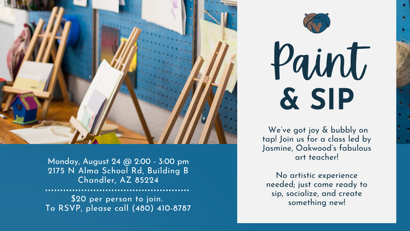Paint and Sip at Chandler Hub by Oakwood